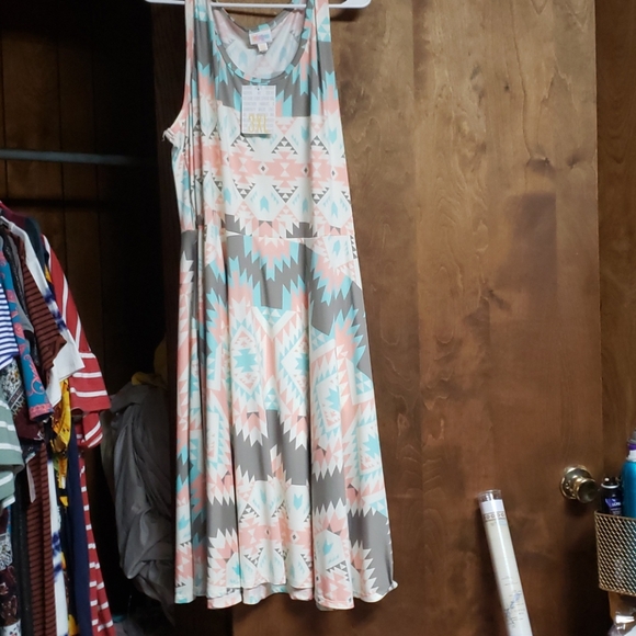 LuLaRoe Dresses & Skirts - NWT LuLaRoe  Tribal Print Niki Dress